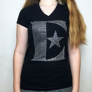 Elton John - Rhinestone V Neck